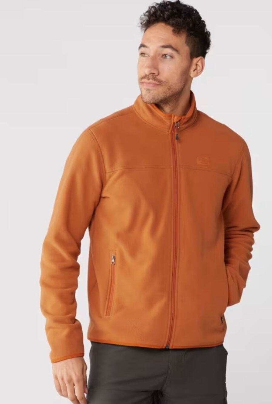 REI Co-Op Groundbreaker Rust color Fleece Jacket 2.0 - size XL